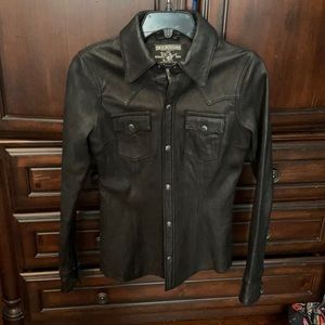 COPY - True Religion Leather shirt/jacket